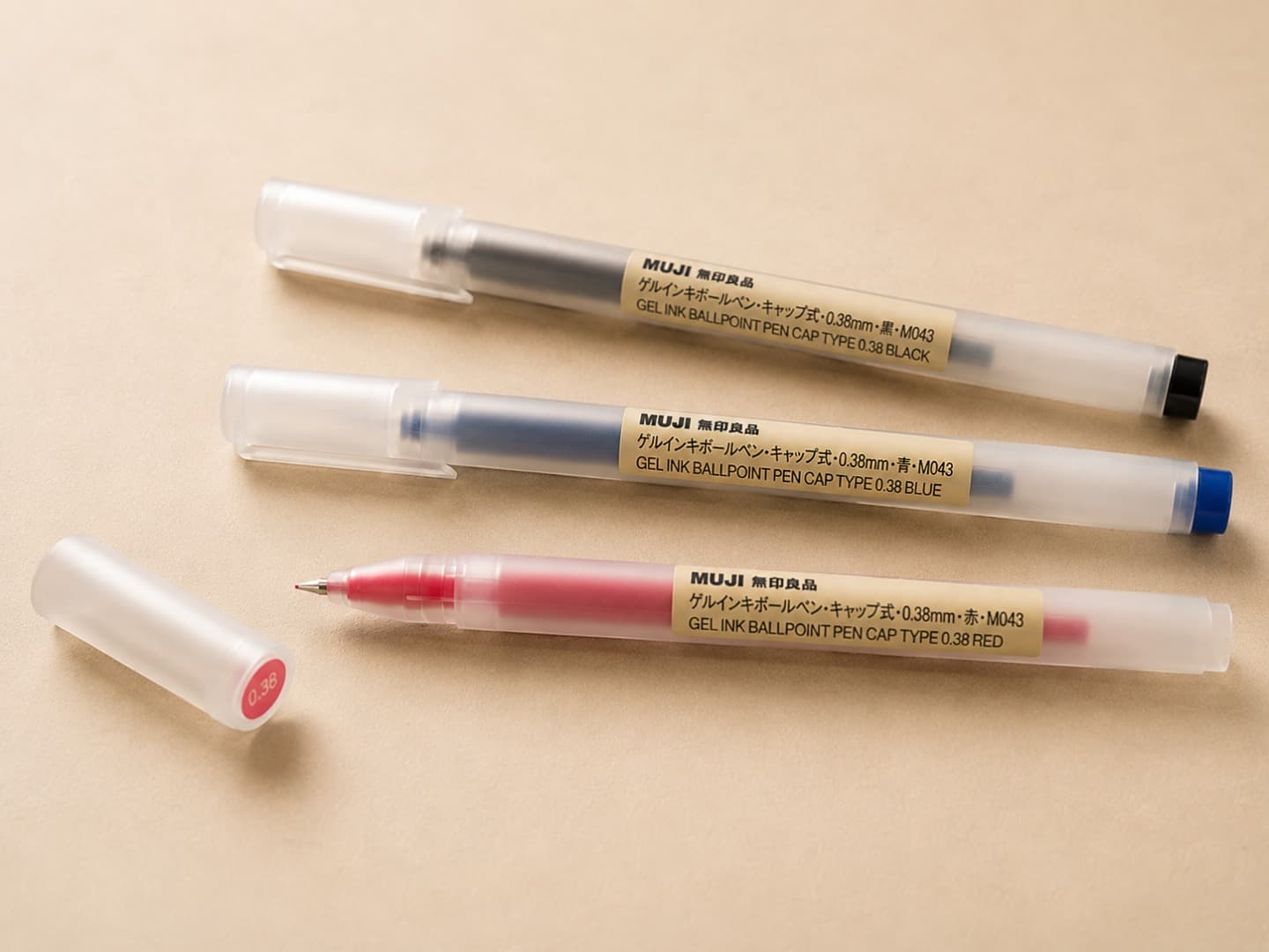 Muji Gel Ink Pen 0.38